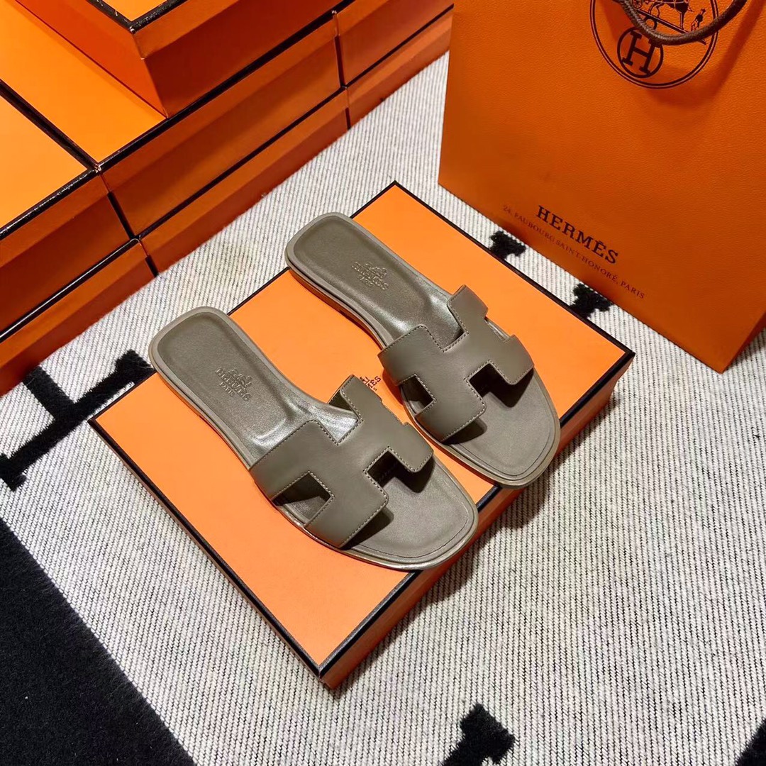 에르메스 올수공 오란 슬리퍼 샌들 스위프트 36